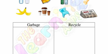Recycle Worksheet 09
