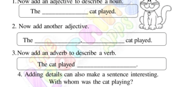 Sentence Structure Worksheet 02