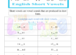 Short vowels Worksheet 08