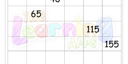 Skip Counting by 5-1 Worksheet