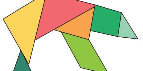 Tangram Bear Shape