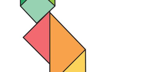 Tangram Cat worksheet