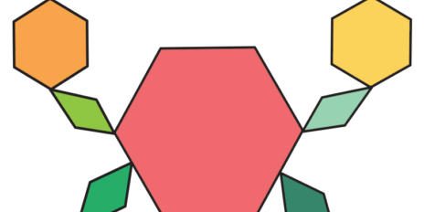 Tangram Crab shape