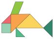 Tangram-Shark-Shape