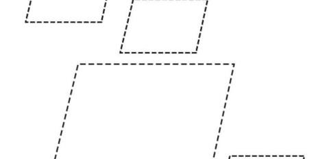 Trace the Parallelogram Worksheet