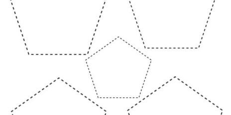 Trace the Pentagon Worksheet