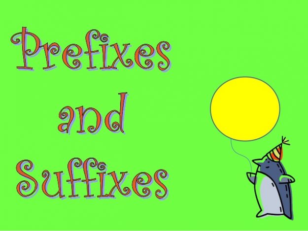 Prefixes And Suffixes Quiz
