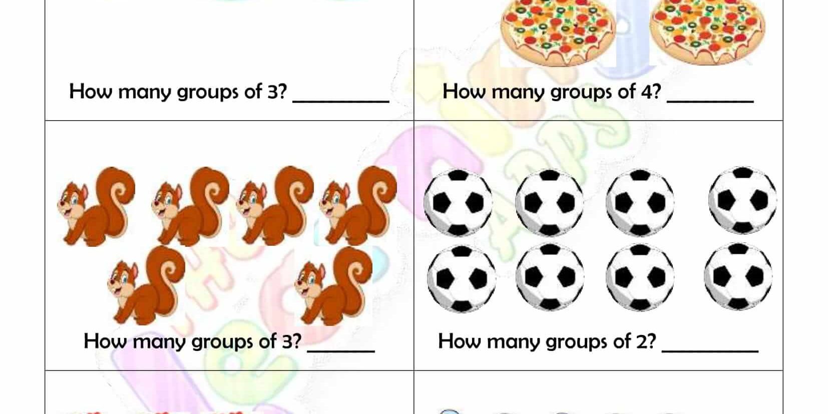 How Many Worksheet - Grade 2 - Activity 3
