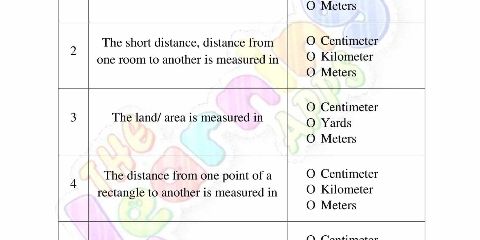 Free Measurement Worksheet For Grade 3 The Learning Apps 7700