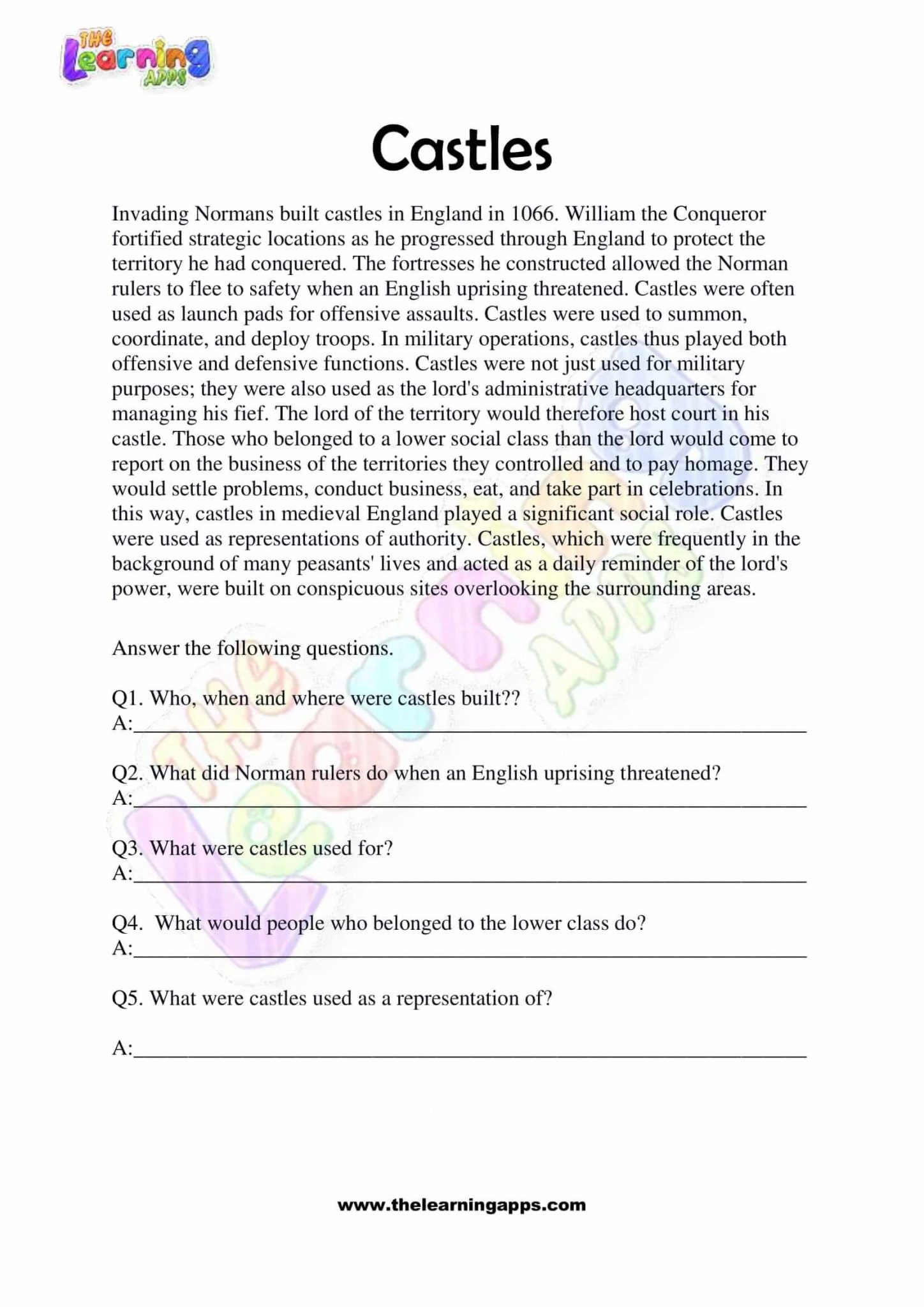 Free Non Fiction Reading Passages Worksheets for Grade 3