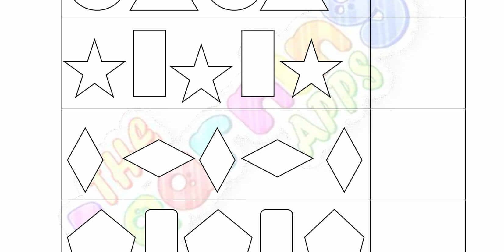 Pattern Worksheet - Grade 2 - Activity 1