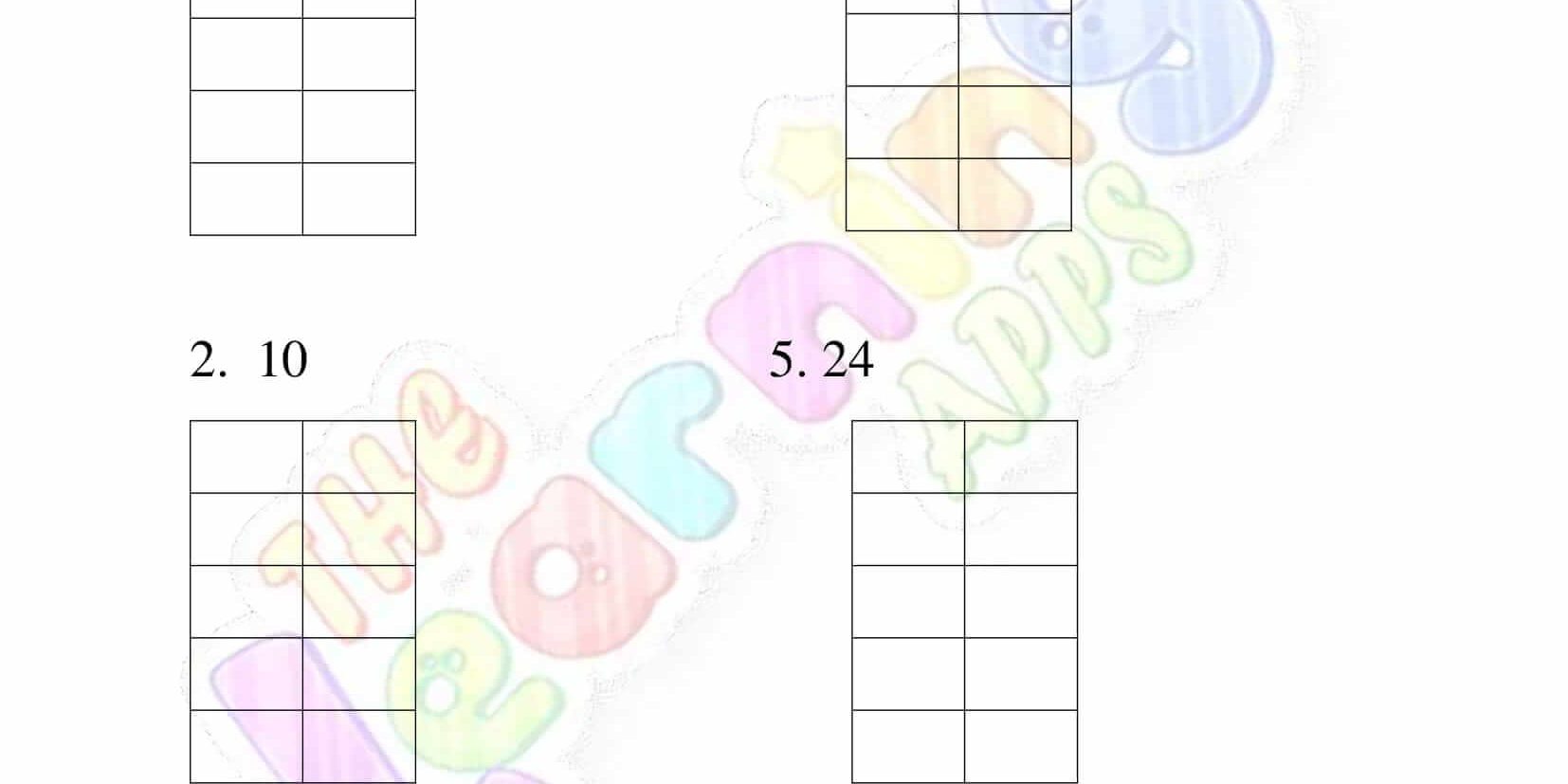 Prime Factors - Grade 2 - Activity 8