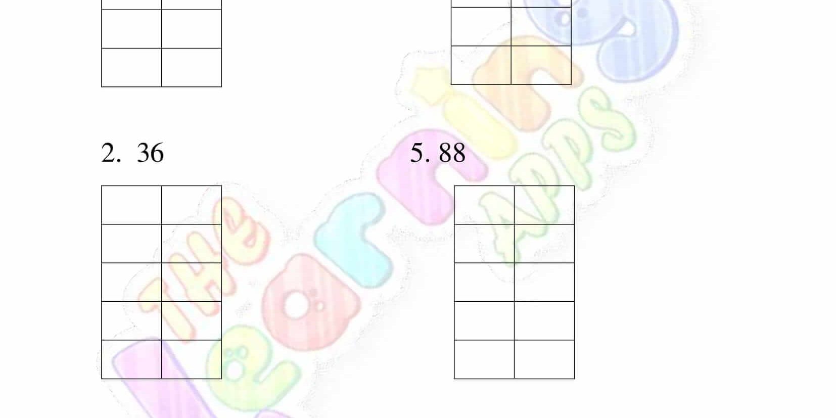 Prime Factors - Grade 2 - Activity 9