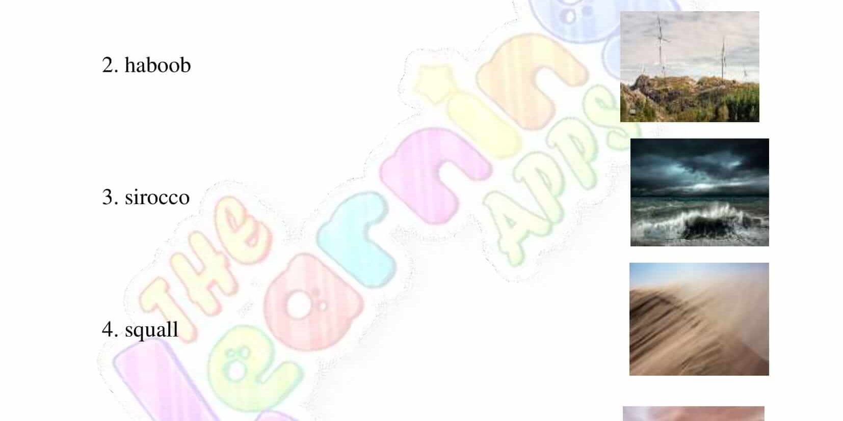 Winds and Cyclones - Grade 2 - Activity 3