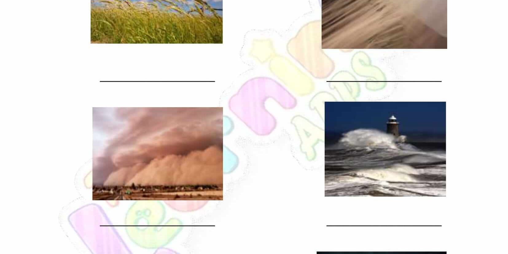 Winds and Cyclones - Grade 2 - Activity 4