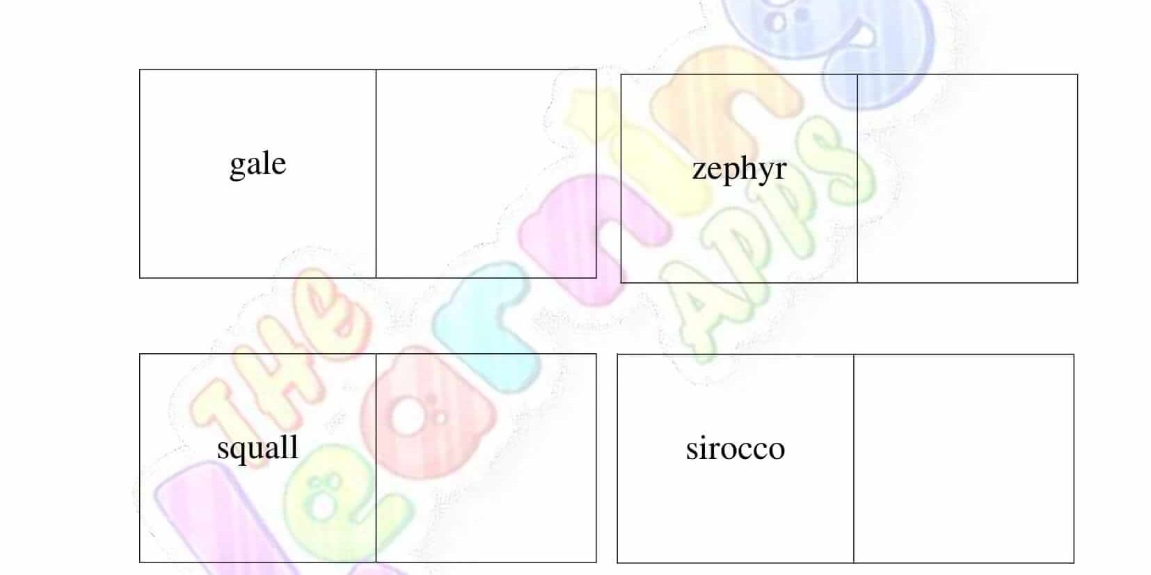 Winds and Cyclones - Grade 2 - Activity 5
