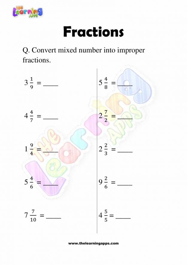 Fractions - Grade 3 - Activity 1