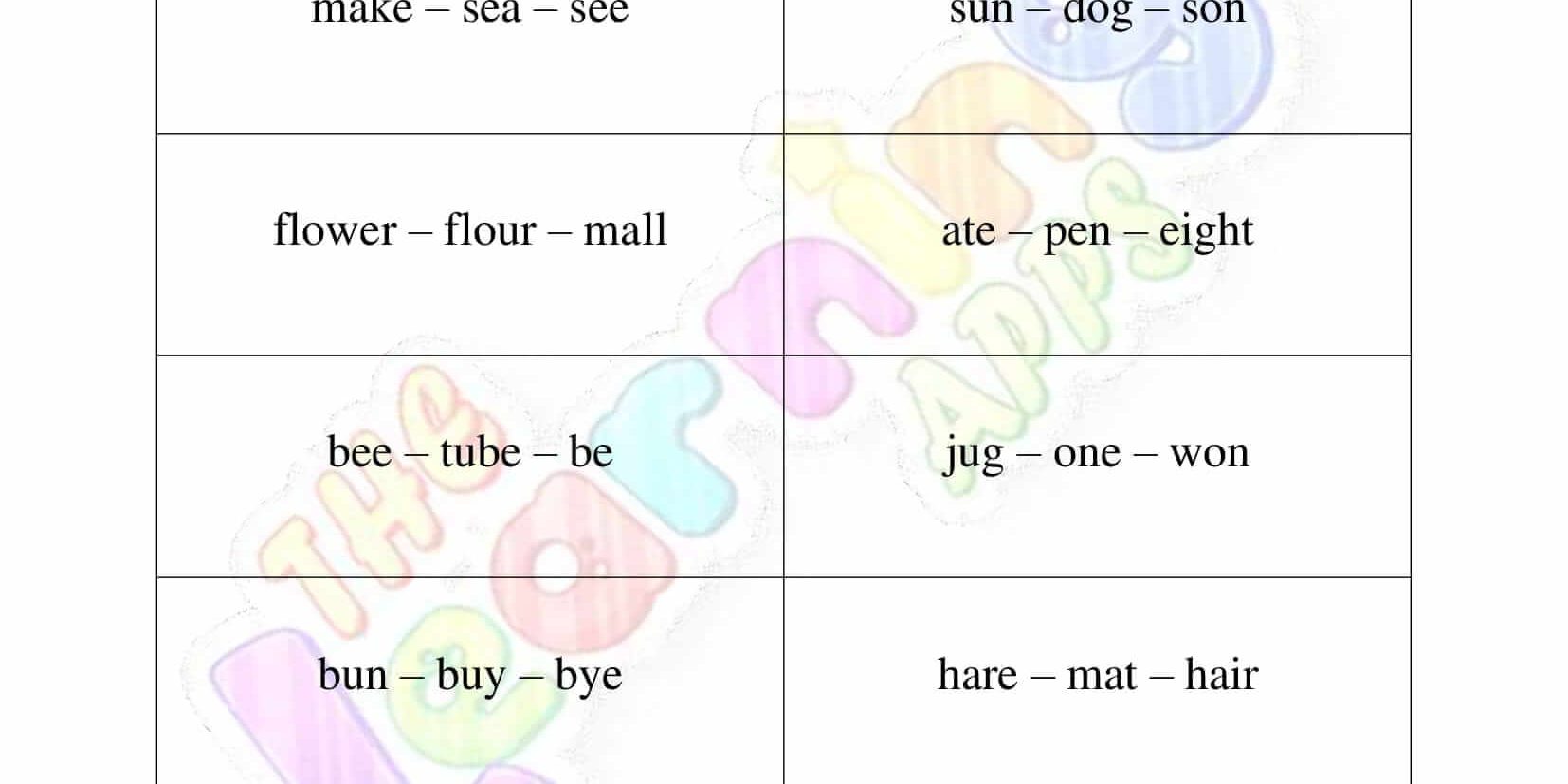 Homonyms-Worksheets-Grade-2-Activity-9