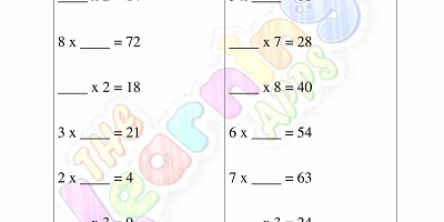 Mental-Multiplication-Worksheets-Grade-3-Activity-8