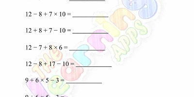 Order-of-Operations-Worksheets-Grade-3-Activity-8