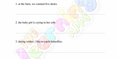 Capitalization-Worksheets-Grade-1-Activity-3 Capitalization-Worksheets-Grade-1-Activity-3