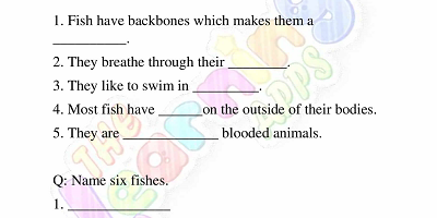 Fish-Worksheets-Grade-3-Activity-1
