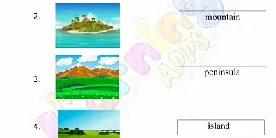 Landforms-Worksheets-for-Grade 3-Activity-1