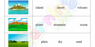 Landforms-Worksheets-for-Grade 3-Activity-3