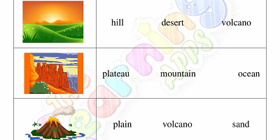 Landforms-Worksheets-for-Grade 3-Activity-4