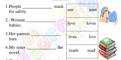 Present Tense Worksheet 1st Grade 7