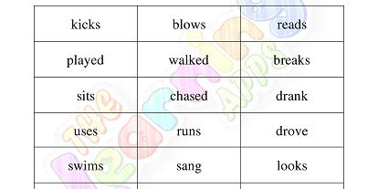 Present Tense Worksheet 1st Grade 9