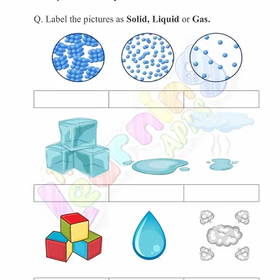 States-of-Matter-Worksheets-for-Grade-3-Activity-1