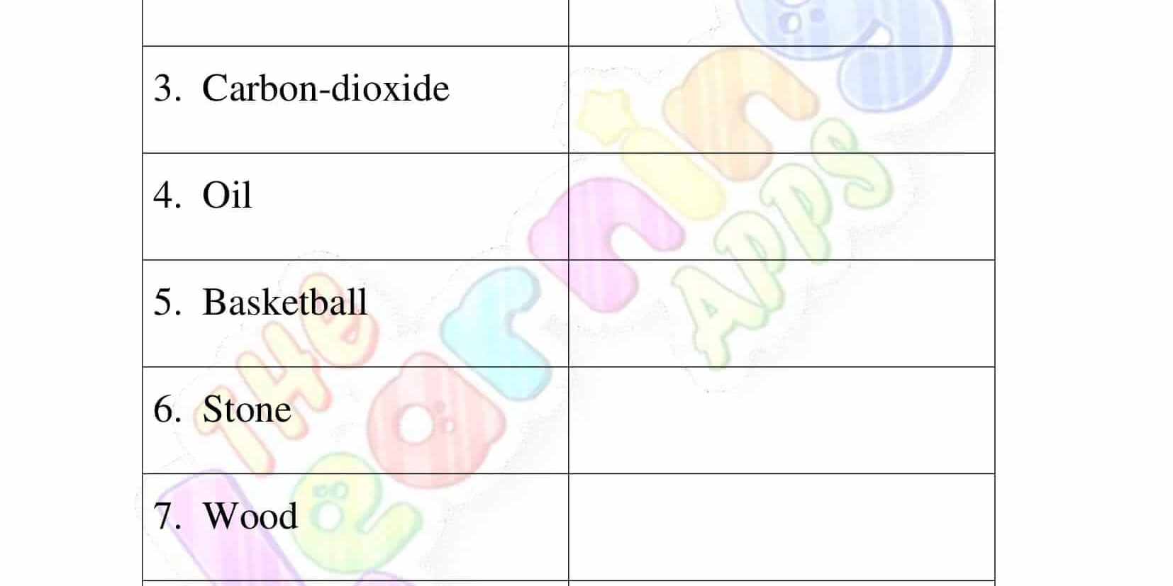 States of Matter worksheet for grade two 06 States-of-Matter-Worksheet-for-Grade-Two-Activity-06