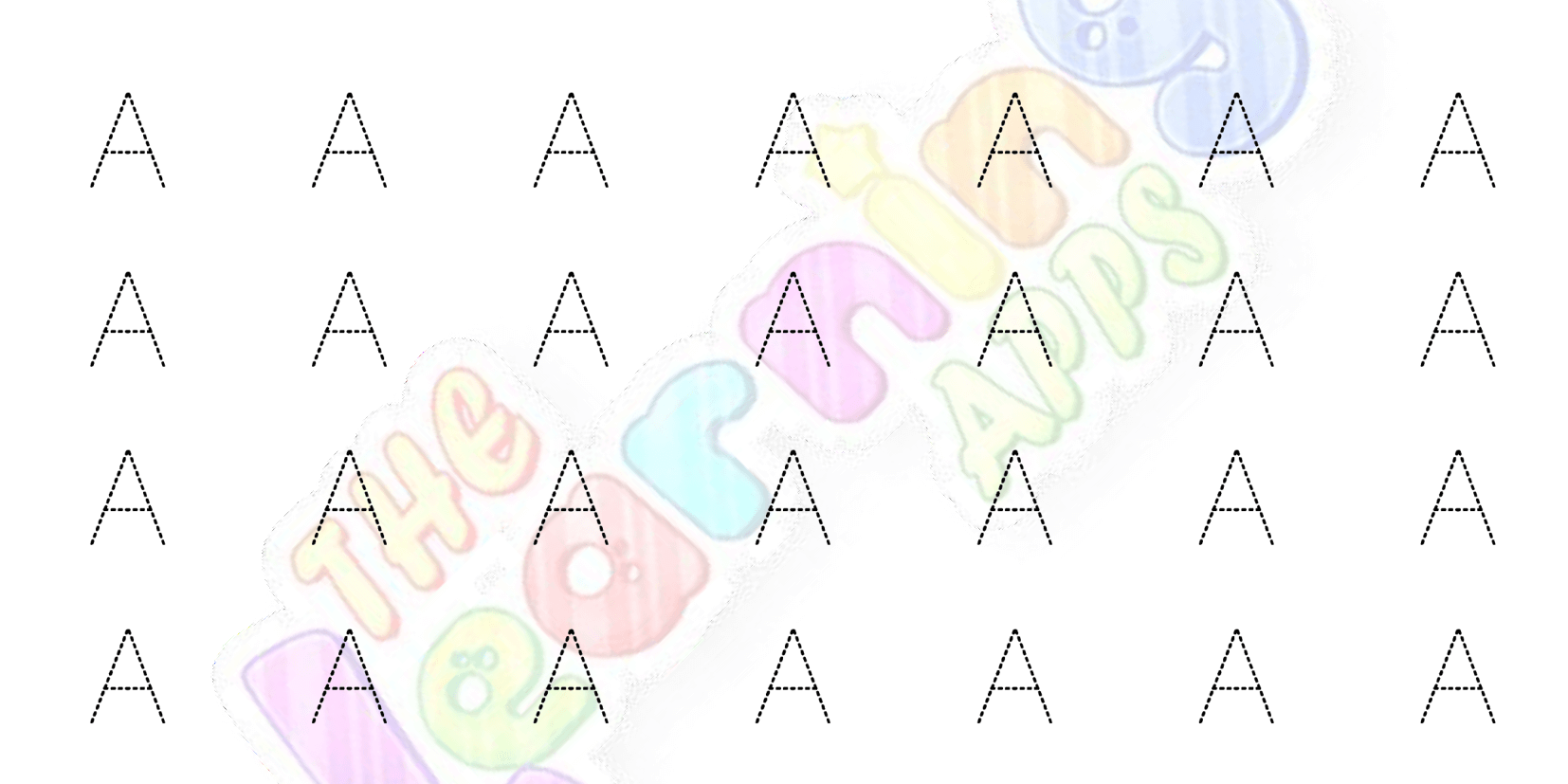 Letter A Worksheet 08