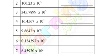 scientific notation worksheet grade 3-01