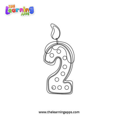 free printable number coloring pages for kids