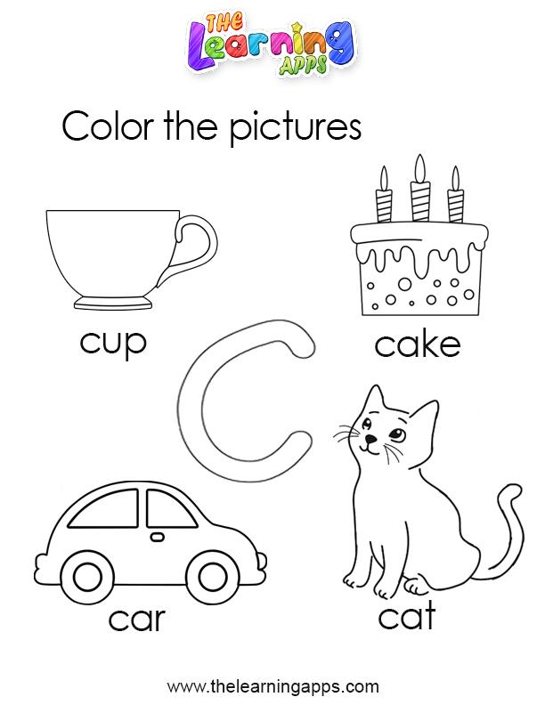 letter c worksheets and printables for kids