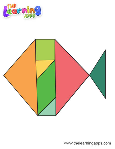 Free Tangram Fish Printables and Worksheets for Kids